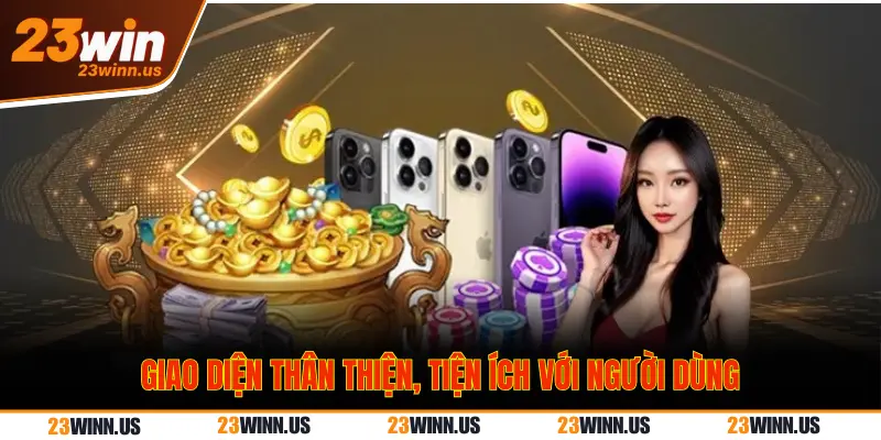 Tải app 23Win cho iOS và Android cực dễ, cực nhanh 3 Giao diện cực mượt