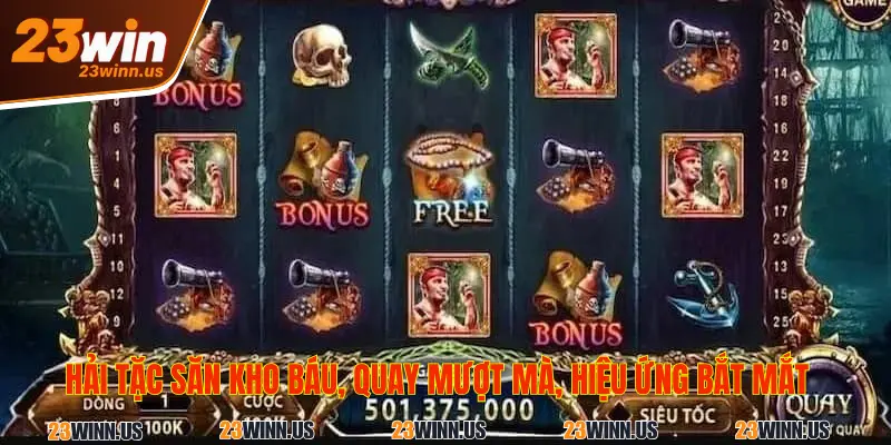 Top 5 game nổ hũ 23Win dễ chơi, dễ trúng nhất 2025 2 Game nổ hũ hải tặc